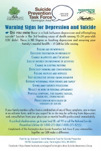 Suicide Prevention Magnet